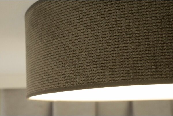 Duolla - LED Stropné svietidlo CORTINA LED/26W/230V pr. 45 cm 4000K hnedá