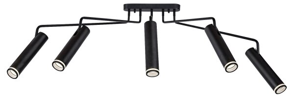 Rabalux 73040 - Prisadený luster SENOBIA 5xGU10/35W/230V