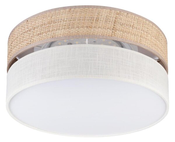 LED stropné svietidlo SIRJA BOHO LED/20W/230V pr. 35 cm béžová/krémová