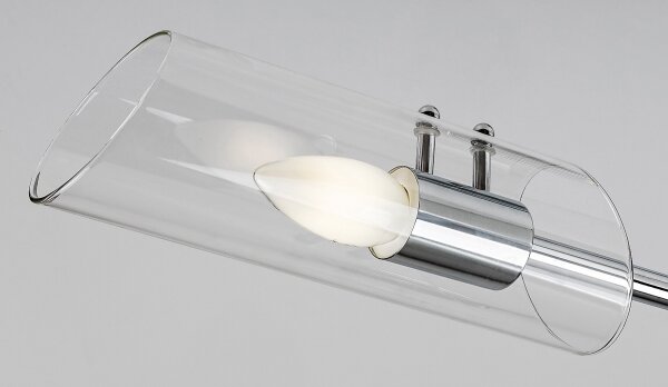 Rabalux 75030 - Kúpeľňový luster na tyči TEODORO 2xE14/12W/230V IP44 chróm