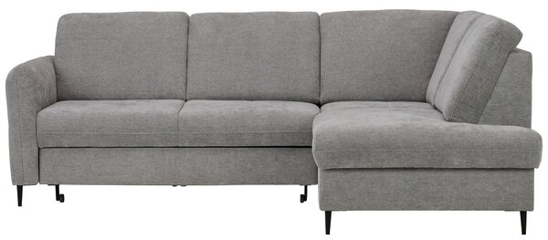 ROHOVÁ SEDAČKA, textil, sivá Hom`in - Sedačky