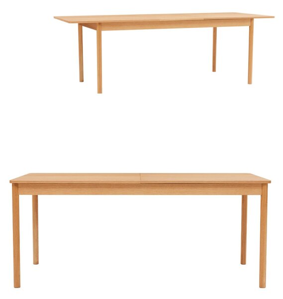 Rozkladací stôl Blair 180–230 cm (DT01), prírodný dub