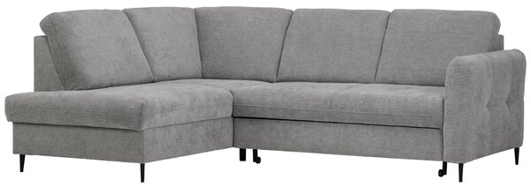 ROHOVÁ SEDAČKA, textil, sivá Hom`in - Sedačky