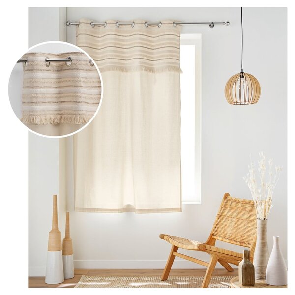 Záves v prírodnej farbe 140x180 cm Atlas – douceur d'intérieur