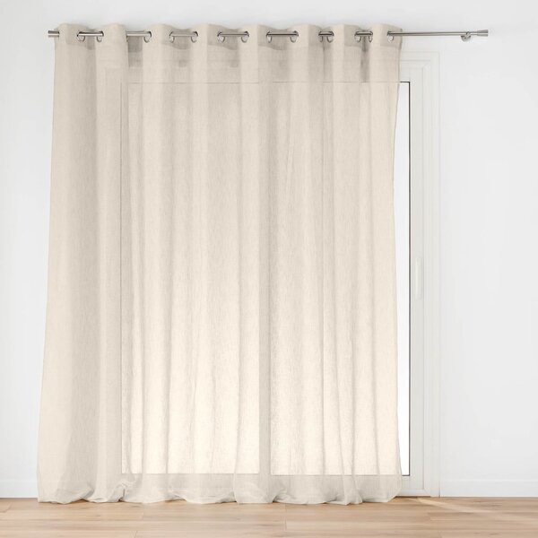 Záclona v prírodnej farbe 300x240 cm Carlin – douceur d'intérieur