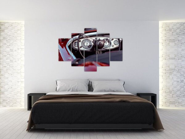 Obraz - Detail automobilu (150x105 cm)