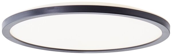 Brilliant - LED stropné svietidlo MILTON LED/18W/230V priemer 29,3 cm čierne