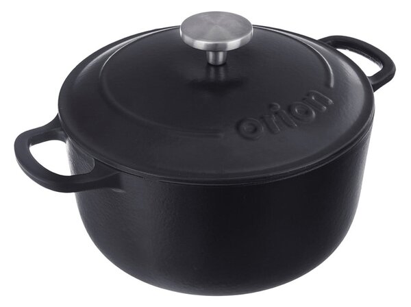Liatinový hrniec s pokrievkou na indukciu 5,2 l LITINA SMALT – Orion