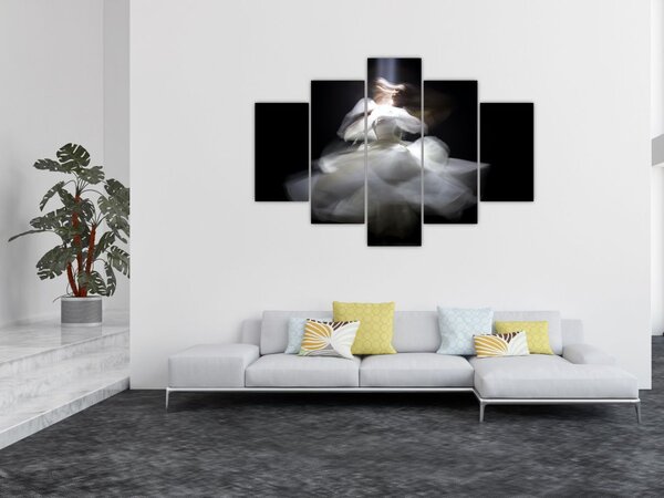 Obraz kvetu lotosu (150x105 cm)