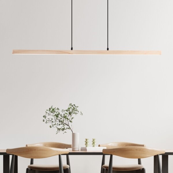 Brilliant - LED luster na lanku ARION LED/22W/230V borovica