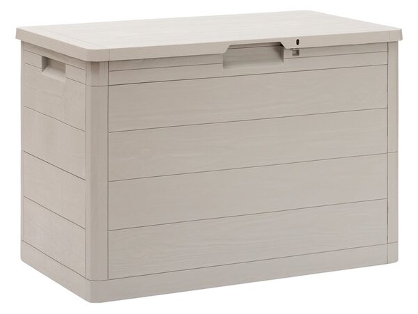 Svetlosivý plastový záhradný úložný box Woodys – Toomax