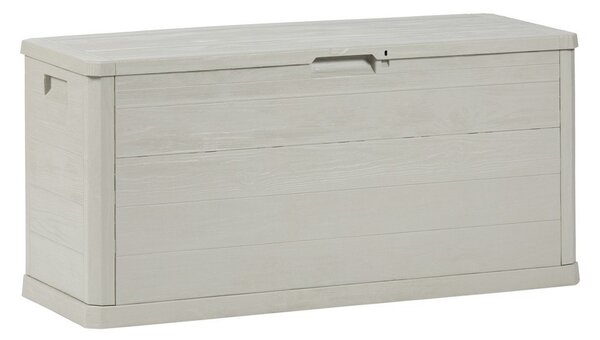 Svetlosivý plastový záhradný úložný box Woodys – Toomax