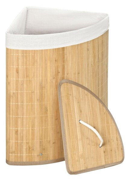 Bambusový kôš na bielizeň v prírodnej farbe 40 l Bamboo – Compactor