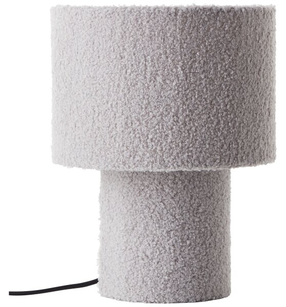 Brilliant - Stolná lampa TEDDY 1xE27/20W/230V sivá