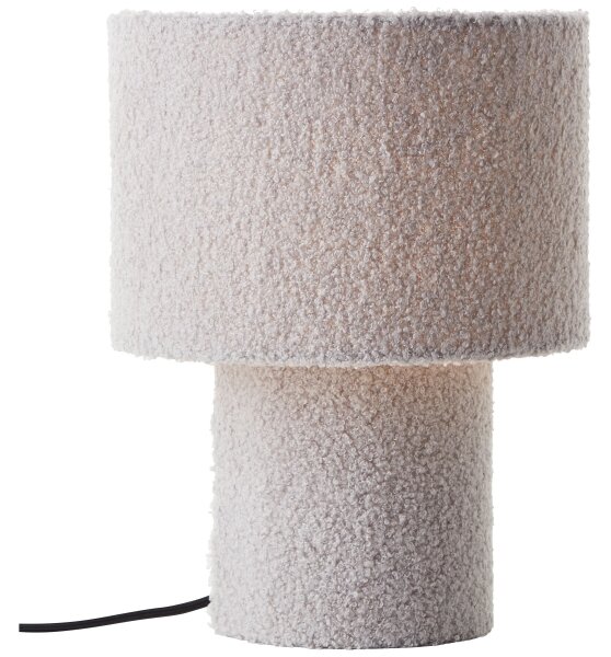 Brilliant - Stolná lampa TEDDY 1xE27/20W/230V sivá