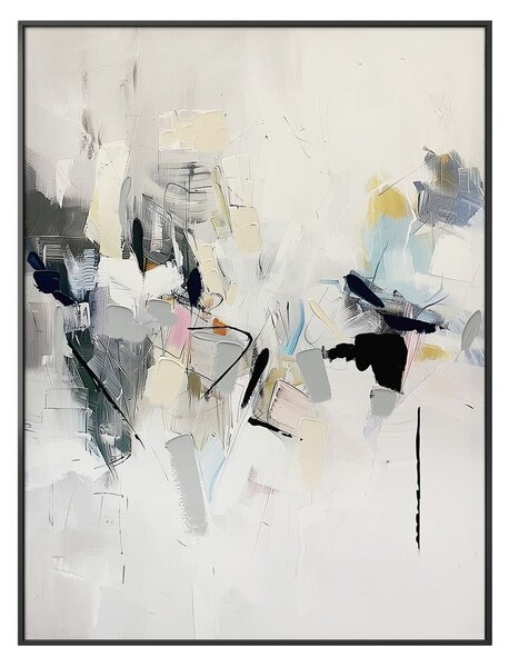 Obraz s ručne maľovanými prvkami 70x100 cm Cro – Styler