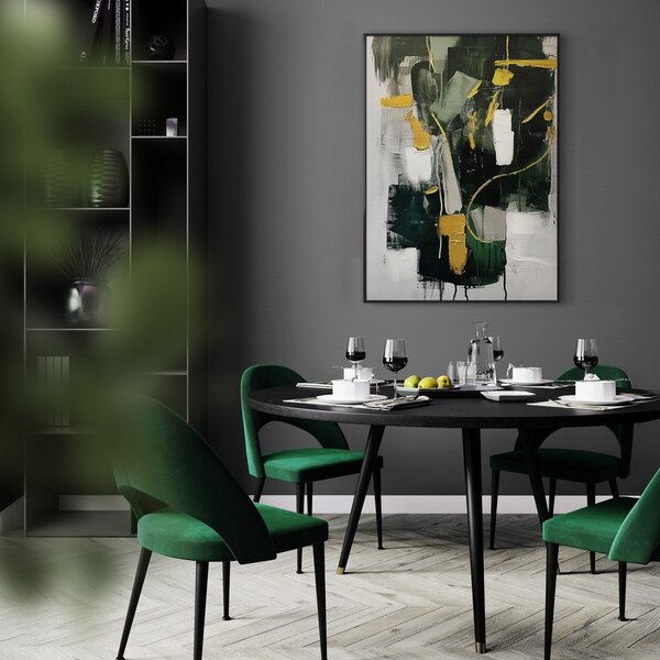 Obraz s ručne maľovanými prvkami 70x100 cm For – Styler