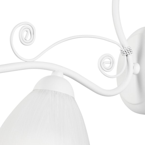 Nástenná lampa RETRO II 1xE27/60W/230V biela