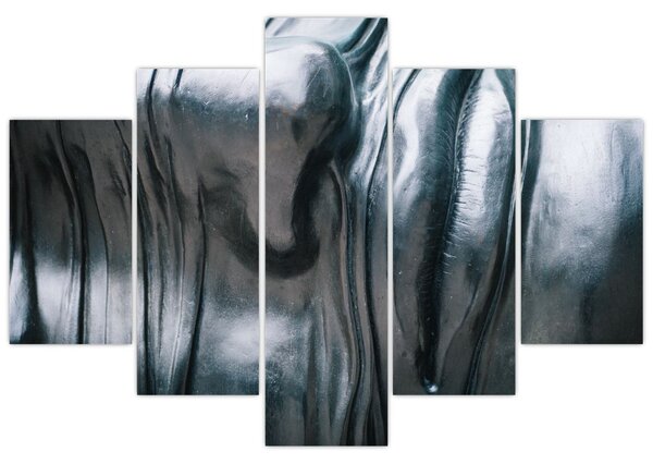 Obraz - Tvár z ocele (150x105 cm)