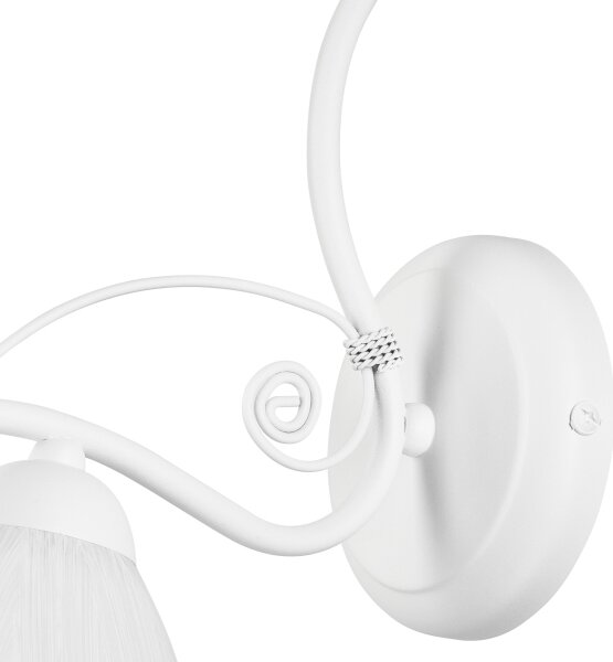 Nástenná lampa RETRO II 1xE27/60W/230V biela