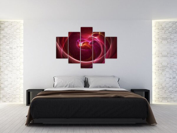 Obraz - Svetelné linky (150x105 cm)