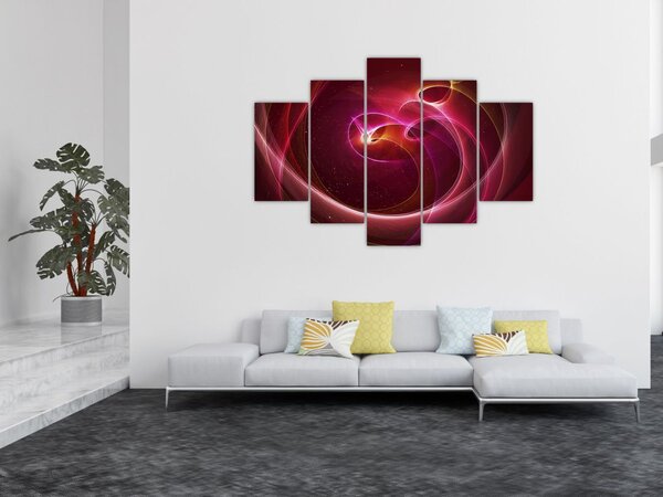 Obraz - Svetelné linky (150x105 cm)