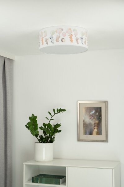 Duolla - LED Detské stropné svietidlo CORTINA LED/26W/230V pr. 40 cm 4000K