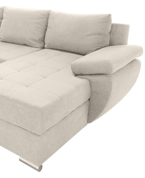SEDACIA SÚPRAVA, textil, krémová P & B - Sedačky, Online Only