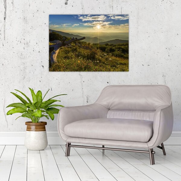 Obraz - Výhľad do okolia (70x50 cm)