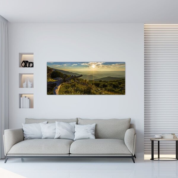 Obraz - Výhľad do okolia (120x50 cm)