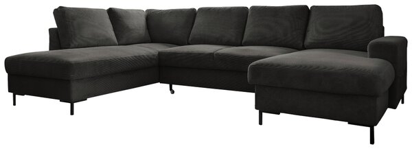 SEDACIA SÚPRAVA, textil, sivá MID.YOU - Sedačky, Online Only
