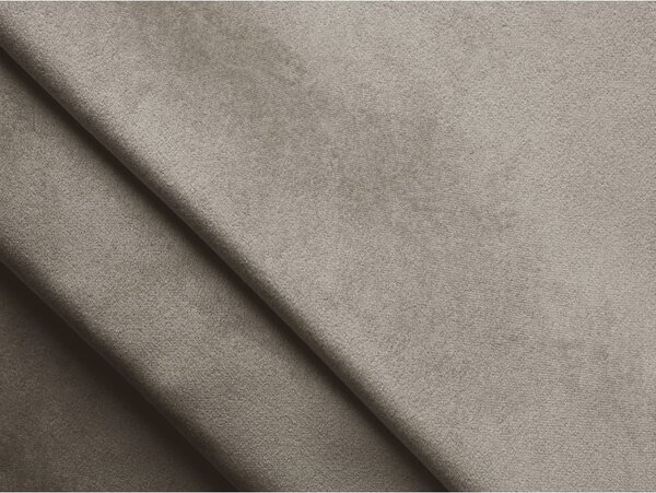 Čalúnená dvojlôžková posteľ taupe s úložným priestorom s roštom 180x200 cm Anani – Makamii