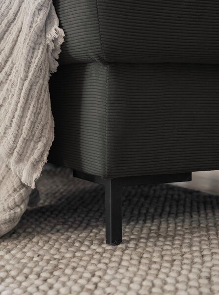 ROHOVÁ SEDAČKA, textil, sivá MID.YOU - Sedačky, Online Only