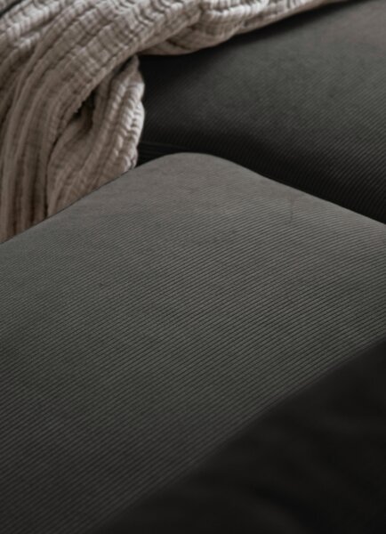 ROHOVÁ SEDAČKA, textil, sivá MID.YOU - Sedačky, Online Only