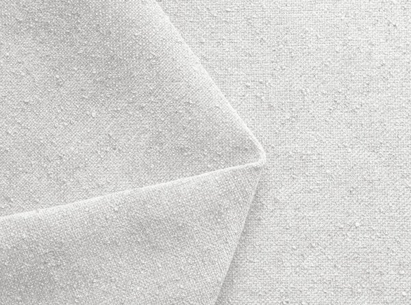 Biela čalúnená dvojlôžková posteľ s úložným priestorom s roštom 160x200 cm Hauke – Makamii