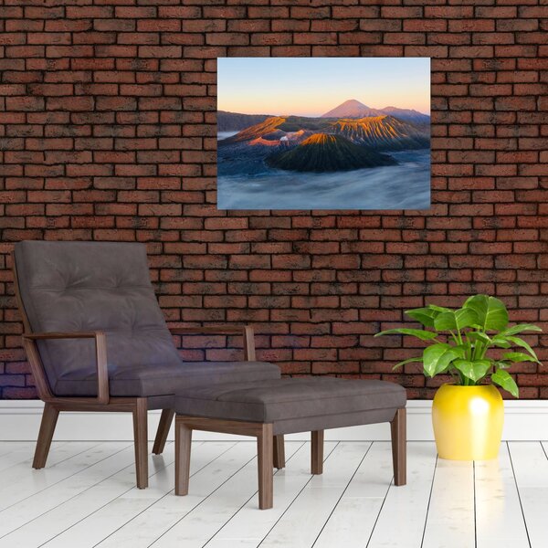 Obraz hory Bromo v Indonézii (70x50 cm)