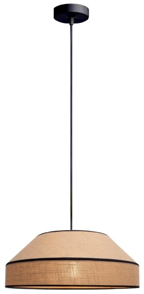 Luster na lanku MANISO 1xE27/60W/230V pr. 45 cm béžová