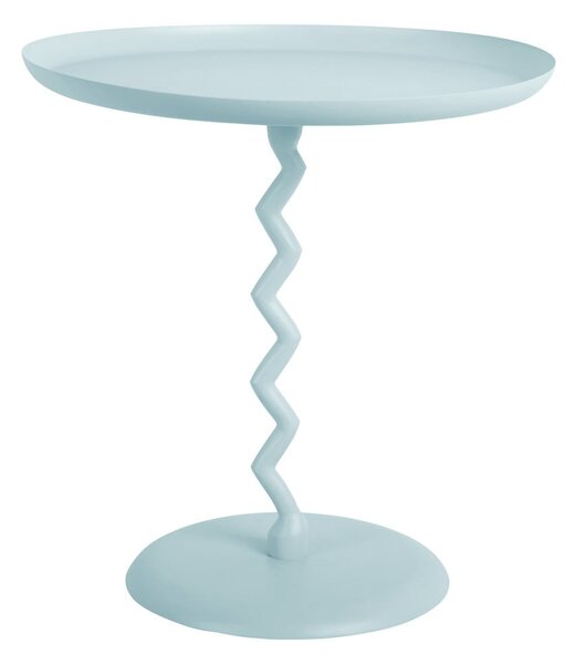 Kovový okrúhly odkladací stolík ø 40 cm Zig Zag – Leitmotiv