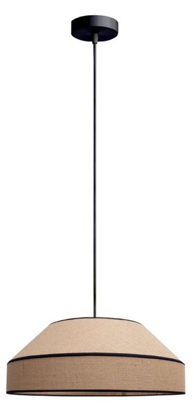Luster na lanku MANISO 1xE27/60W/230V pr. 45 cm béžová