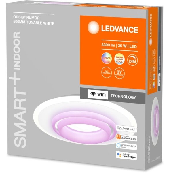 Ledvance - LED RGBW Stmievateľné stropné svietidlo SMART+ ORBIS LED/32W/230V Wi-Fi