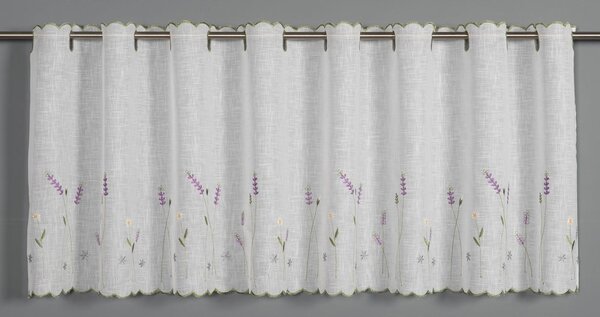 Biela záclona 135x45 cm Lavender – Sehlbach