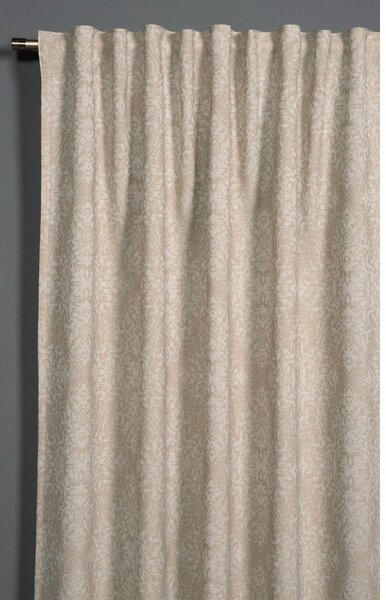 Béžový zatemňovací/termo záves zo žakára 140x245 cm Ornament – Sehlbach