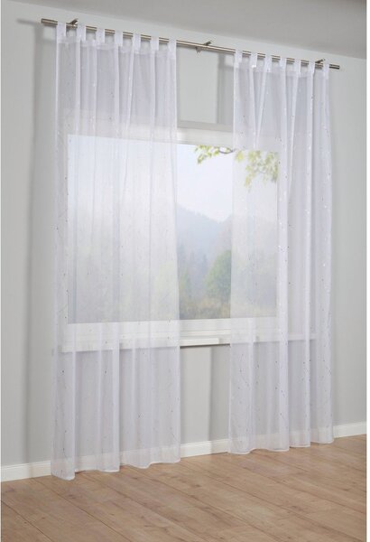 Biela voálová záclona 140x245 cm – Sehlbach