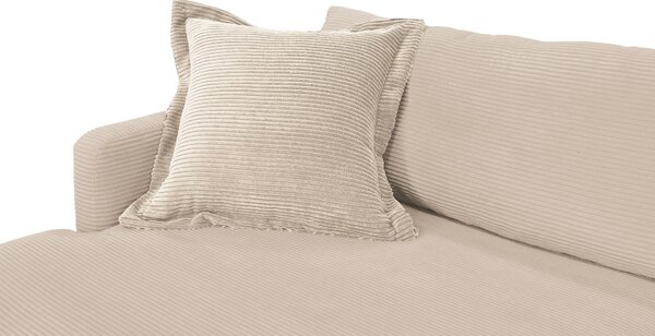ROHOVÁ SEDAČKA, textil, krémová P & B - Sedačky, Online Only