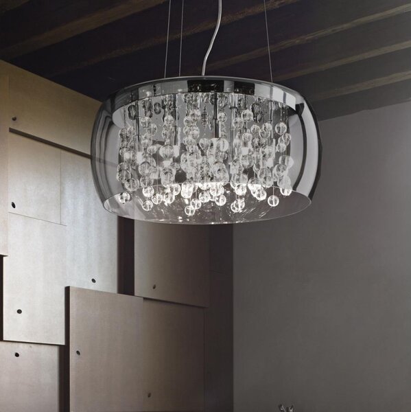 Ideal Lux - Luster na lanku AUDI 5xG9/40W/230V dymová