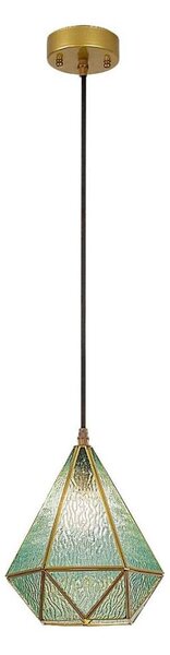 Rabalux 72244 - Luster na lanku NORAH 1xE14/40W/230V modrá/zlatá