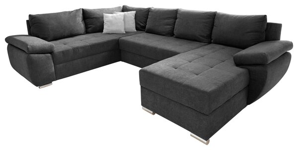 SEDACIA SÚPRAVA, textil, antracitová P & B - Sedačky, Online Only