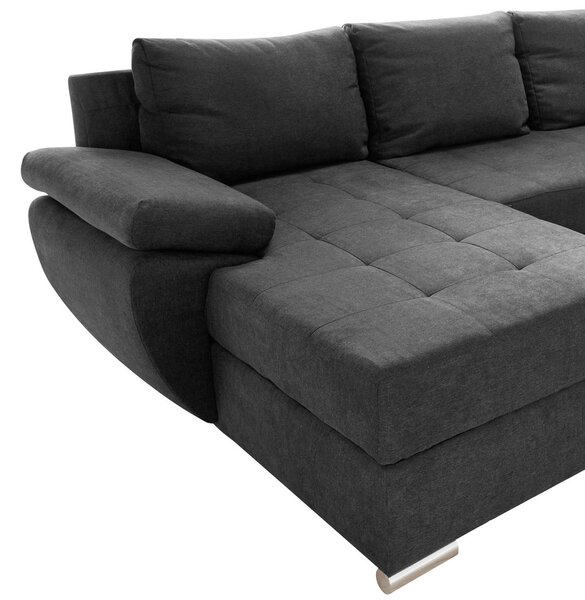 SEDACIA SÚPRAVA, textil, antracitová P & B - Sedačky, Online Only