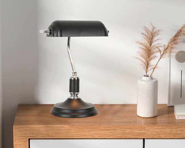 STOLNÁ LAMPA, E27, 26,5/18/37 cm Novel - Interiérové svietidlá