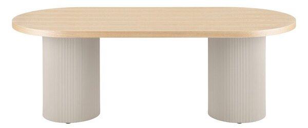 Jedálenský stôl s doskou v dekore jaseňového dreva 100x220 cm Solva – House Nordic